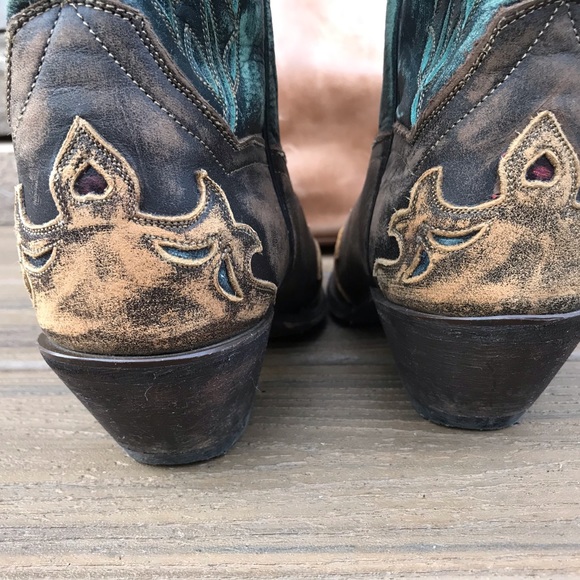 Dan Post Vintage Woman’s Bluebird Western Boots - Picture 10 of 15